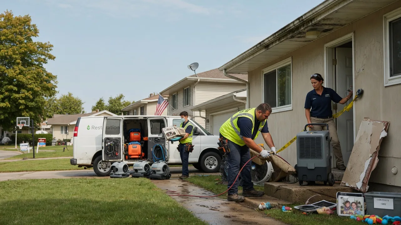 Water Damage Restoration in Waterloo, OH near me